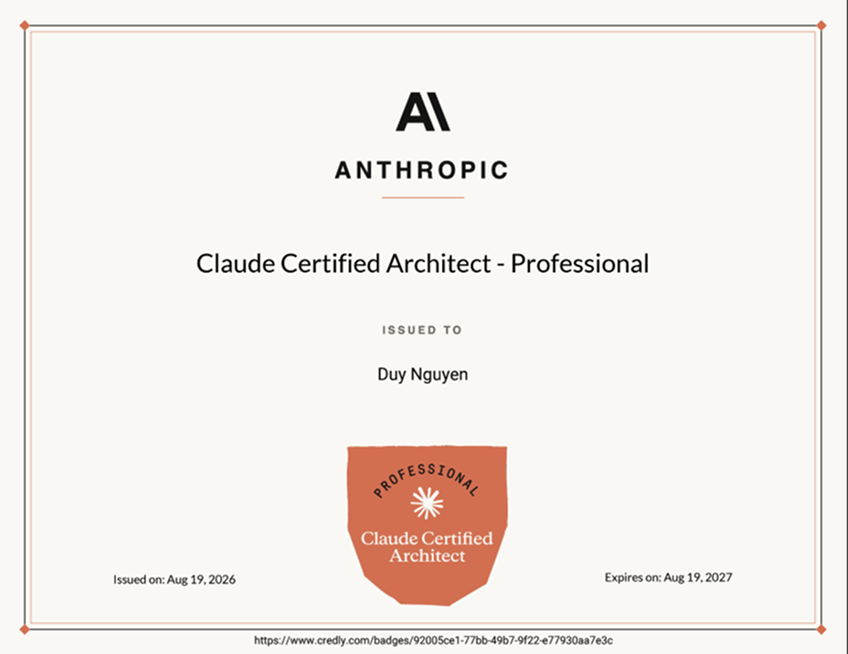 Claude Certified Architect - Professional