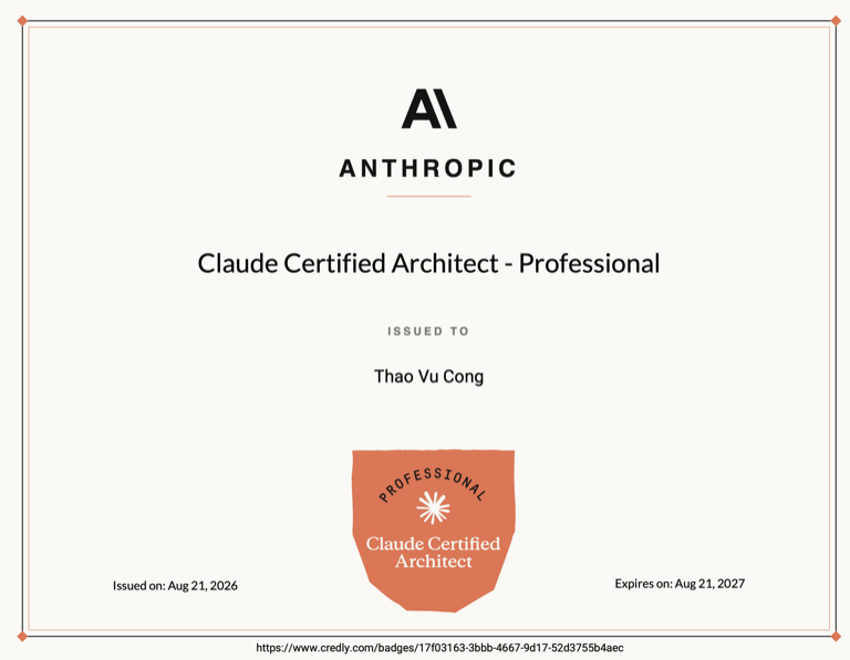 Claude Certified Architect - Professional